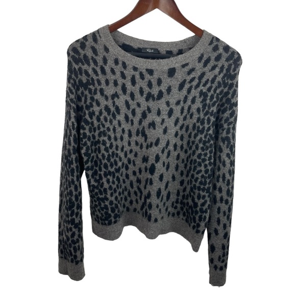 Rails | Gray Black Chance Dalmatian Pullover Sweater - Picture 1 of 10